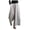 White, variant on Women's High Waisted Loose Casual Straight Leg Pants Beige L