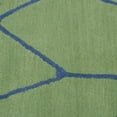 thumbnail image 3 of Rugsotic Carpets Hand Tufted Wool Eco-Friendly Area Rugs - 2'6"x8', Runner, Green Blue, Modern Contemporary Design, High Pile Handmade Anti Skid Rugs for Living Room, Bed Room (K00692), 3 of 6
