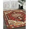thumbnail image 2 of Ahgly Company Indoor Square Traditional Red Persian Area Rugs, 6' Square, 2 of 6