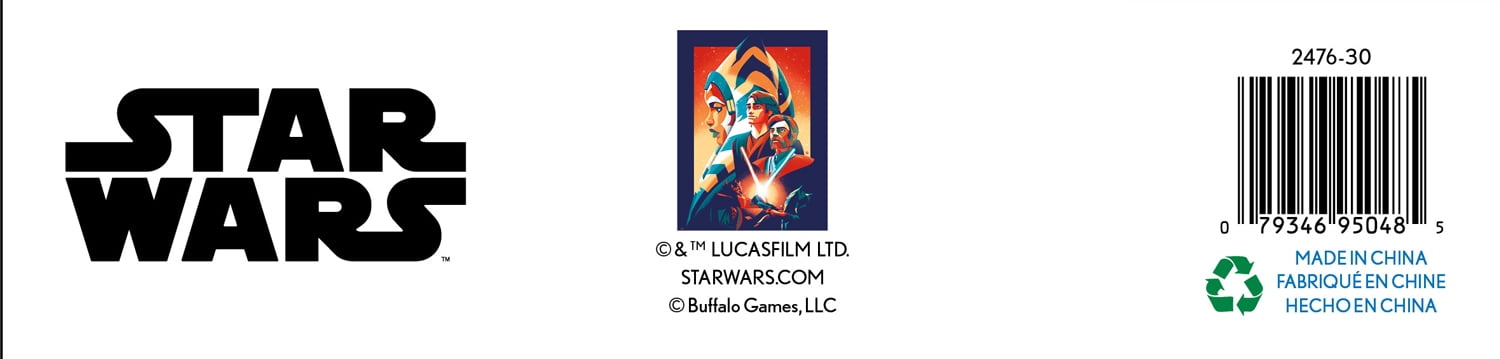 Ceaco Victory and Defeat, Star Wars 500 Piece Interlocking Jigsaw Puzzle
