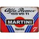 thumbnail image 1 of Letrero Lata Metal Martini Pintura Hierro Rectangular Pared para Y Bar 40x30cm, 1 of 9