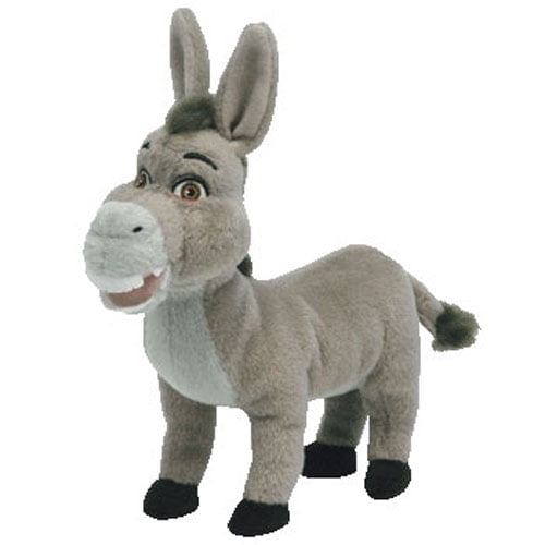 Ty Beanie Baby Plush Donkey Shrek The Third 7inch Retired 2007 for sale online 