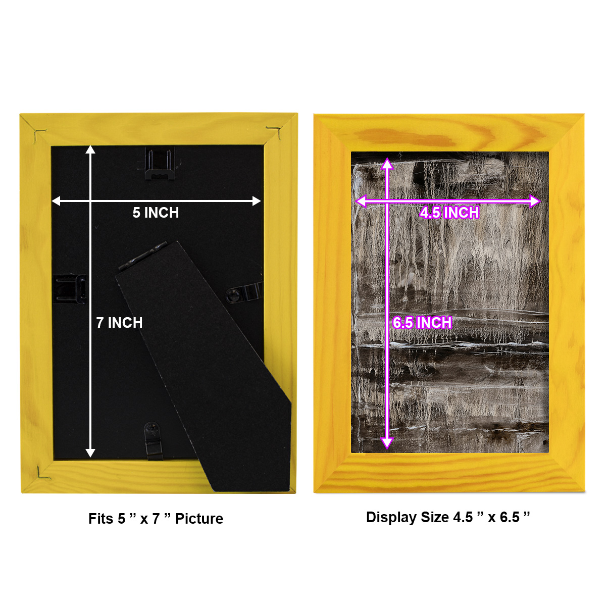 Continuum III -Framed Print w/glass-Sunflower Yellow