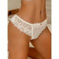 thumbnail image 3 of Tanga sexy para mujer, ropa interior sexy y traviesa de encaje transparente y elástica., 3 of 5