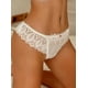thumbnail image 3 of Tanga sexy para mujer, ropa interior sexy y traviesa de encaje transparente y elástica., 3 of 5