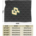 thumbnail image 3 of Cal Poly Mustangs Ultra-Soft Micro Fleece Blanket Soft Comfortable Flannel Blanket Available for Bed Couch Living Room, 3 of 8