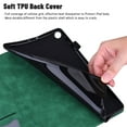 thumbnail image 5 of Dteck Case for All-New Amazon Fire HD 10 and Fire HD 10 Plus Tablet (Only Compatible with 11th Generation 2021 Release), Multiple Viewing Angles Stand Folio Cover with Pocket Auto Wake/Sleep,Green, 5 of 6