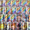 thumbnail image 4 of 5-300Pcs French English cartas Cards German Italian francaise Spanish Card Featuring 300 Gx 360 V Max VMAX 100 Tag Team, 4 of 4