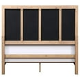 thumbnail image 6 of Taylor Upholstered Eastern King Panel Bed Light Honey Brown and Grey, 6 of 14