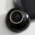 thumbnail image 5 of vancasso, 48-Piece Porcelain Dinnerware Set, Matte Black Dinner Set, for 12, 5 of 8