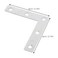 thumbnail image 2 of SOPOTUTU 15Pcs Flat L Shaped Metal Brackets Corner Connectors for Shelves and Cabinets, 2 of 8