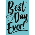 thumbnail image 2 of Girl's Mickey & Friends Best Day Ever  Graphic Tee Tahiti Blue Medium, 2 of 4