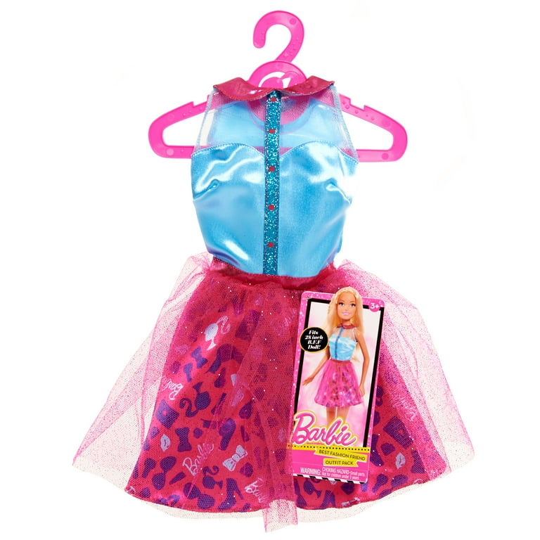 Barbie 28 Doll Fashions Party Dress Walmart