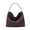 Y1859#02, variant on Woven Suede Shoulder Bag for Women,Suede Handbag Hobo Fashion Tote Bag Satchel for Work Weekend Travel Purse