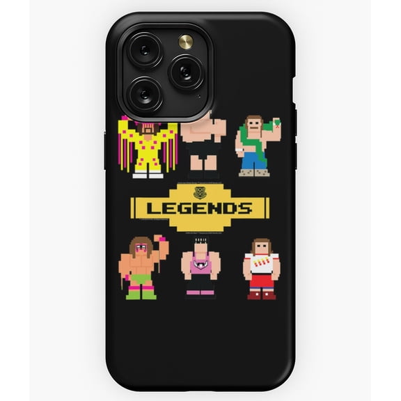 WWE 8 Bit Legends Retro Wrestling G2554 Phone Case for iPhone17 16 15 14 13 12 11 Pro Max