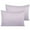Light Purple, variant on Ntbay 2 Pack Egyptian Cotton Toddler Pillowcases, Soft and Breathable Travel Pillow Covers with Envelope Closure, 13" x 18", Ivory