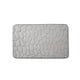 thumbnail image 1 of Alfombra para inodoro Hogar Hotel Baño Absorción de agua Alfombra antideslizante Alfombra de área de fibra química, Gris, 50x80cm Yuarrent HA001838-07, 1 of 6
