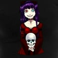 thumbnail image 3 of CafePress - Creepy Goth - Women's Dark Pajamas, 3 of 4