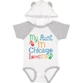 thumbnail image 3 of Inktastic My Aunt in Chicago Loves Me Boys or Girls Baby Bodysuit, 3 of 5