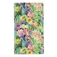 thumbnail image 1 of Balery Watercolor Blooming Cactus Toalla de Microfibra Premium con Estampado – 27.5x16 pulgadas, Alta Absorción, Suave y Aterciopelada, Secado Rápido, 1 of 6