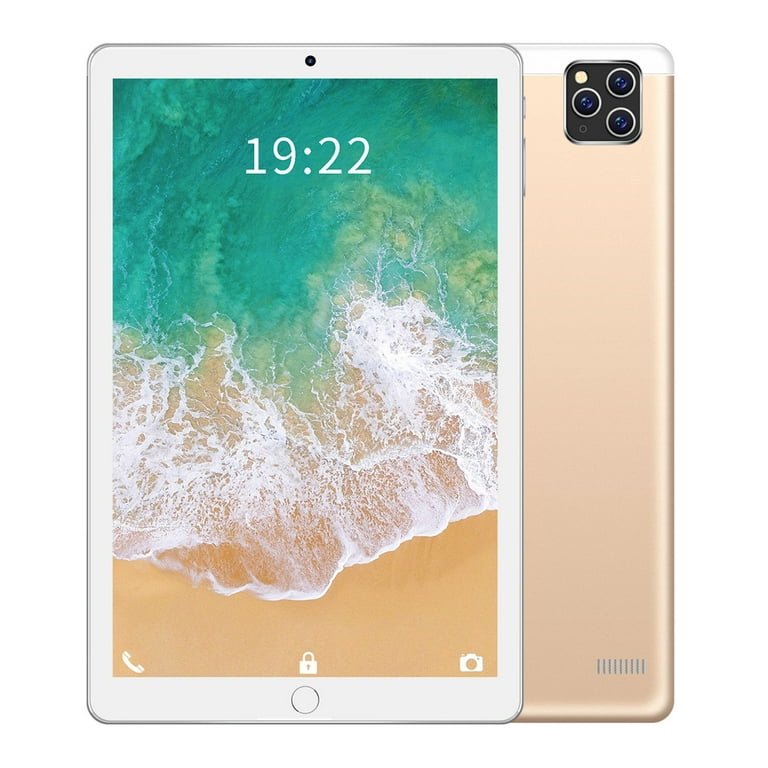 Tablette Android 10.1 pouces 128 Go Wi-Fi Double SIM Gold