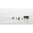 thumbnail image 2 of Steger, Uwe 24x14 White Modern Wood Framed Museum Art Print Titled - North Sea III, 2 of 4