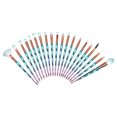 thumbnail image 4 of TKOOFN Diamond Makeup Brush Set Foundation Blush Eyeshadow Brushes Kit Tools, 20 Pieces, 4 of 4