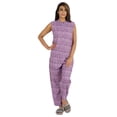 thumbnail image 1 of Phagun Ensemble de Pyjama en Rayonne Imprimée, Vêtement de Nuit Sans Manches pour Femmes, 1 of 7