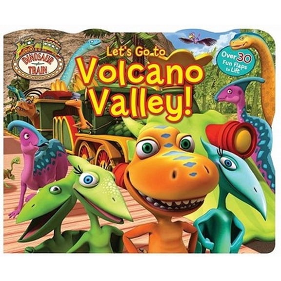 Pre-Owned Dinosaur Train: Let's Go to Volcano Valley! (Board book) 0794422926 9780794422929