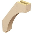 thumbnail image 5 of Ekena Millwork 3"W x 14"D x 18"H Imperial Rough Cedar Woodgrain TimberThane Knee Brace, Primed, 5 of 6