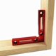 thumbnail image 4 of Herramientas para trabajar la madera, escuadra de sujeción de esquina, aleación de aluminio resistente y resistente a la corrosión con ángulo de precisión de 90 grados para herramientas cuadradas, 4 of 5