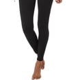 thumbnail image 3 of 32 Degrees Women's Cozy Heat High Waisted Leggings Black Size X-Large, 3 of 3