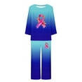 Sleep Wear for Womens Women's Pajama Set Ladies Pjs Ladies' Gradient