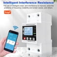 thumbnail image 4 of Tuya WiFi Intelligent Reclosing Protector Current Voltage Monitoring Circuit Breaker Switch Power Meter Protections Values Settable Mobilephone APP Control, 4 of 8