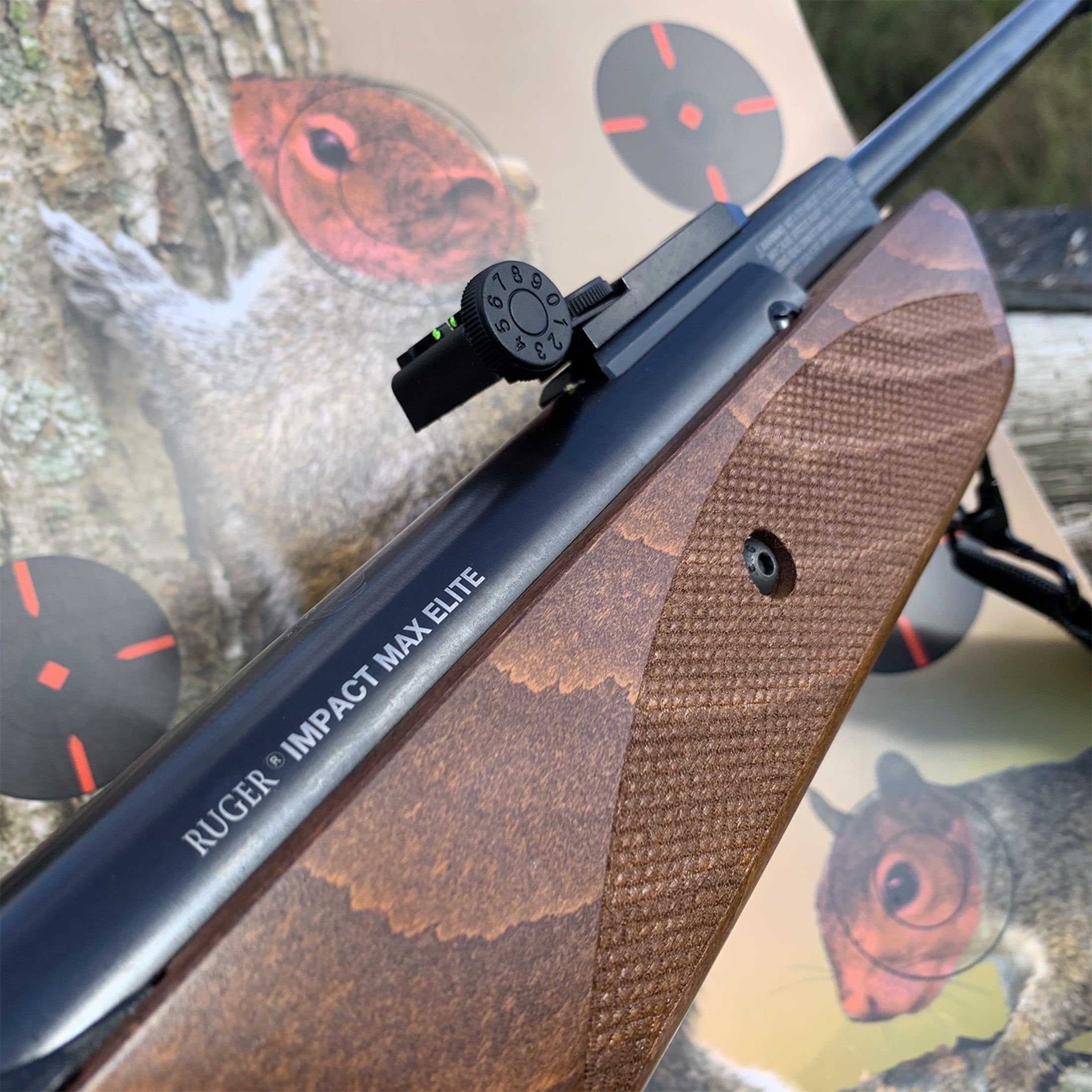 Ruger Impact Elite Gas Piston Breakbarrel .22 Cal Pellet Air Rifle Barrel Length 15 inches