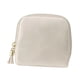 thumbnail image 5 of Estuche pequeño de viaje para joyas con cremallera, bolsa portátil para guardar pendientes. Blanco, 5 of 9