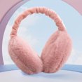 thumbnail image 3 of Warm Ear muffs for Women Winter Unisex Fluffy Earmuffs Adjustable Lady Ear Warmer Faux Fur Ear Covers, 3 of 6