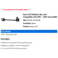 thumbnail image 2 of Rear Left Stabilizer Bar Link - Compatible with 2001 - 2006 Acura MDX 2002 2003 2004 2005, 2 of 2