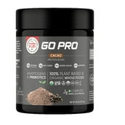 Healthy Truth - Organic GO Pro Plant-Based Protein Blend (w/ Cacao) - 22g of protein per serving (26 oz container)