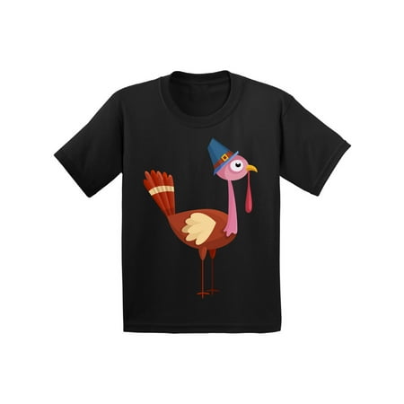 

Awkward Styles Thanksgiving Shirts for Girls Toddler Turkey T-shirt