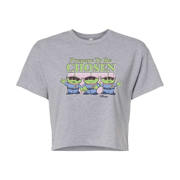 Toy Story 4 - Prepare To Be Chosen - Juniors Cropped Cotton Blend T-Shirt