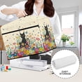 thumbnail image 6 of HELLHERO Sewing Machine Cover Black Cat Floral Decrative Case Washable Everyday Uses, 6 of 8