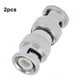 thumbnail image 3 of 2 uds BNC macho a BNC macho M/M conector Coaxial adaptador RF para cámara de seguridad CCTV, 3 of 9