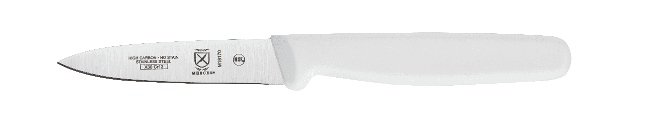 Mercer Culinary Ultimate White 3.5' Paring Knife