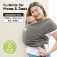thumbnail image 4 of Portabebés Ajustable y Transpirable KeaBabies D-Lite, 4 of 9