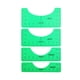 thumbnail image 1 of Kenally Juego de 4 reglas de alineación de camisetas, plantilla de guía gráfica, herramienta de centrado artesanal, medición de dibujo para Medidores de medidas dimensionales verde, 1 of 6