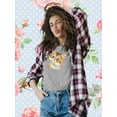 thumbnail image 2 of Two Cute Kittens T-Shirt Women -Kayomi Harai Designs, Female 3X-Large, 2 of 4