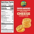 thumbnail image 6 of Ritz Bacon Flavored Crackers With Cheese Sandwich Crackers, 8 - 1.35 Oz Packs, 6 of 17