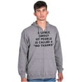thumbnail image 4 of Funny Group of People No Thanks Joke Zip Up Hoodie Men's Women's Brisco Brands M, 4 of 6