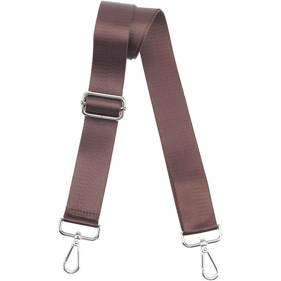 Purse Straps Replacement 1.5" Wide Shoulder Strap Adjustable Polyester Crossbody Handbag Strap Belts with Swivel Clasps